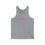Thumbnail: Hot Pink Body Positivity Script Unisex Jersey Tank