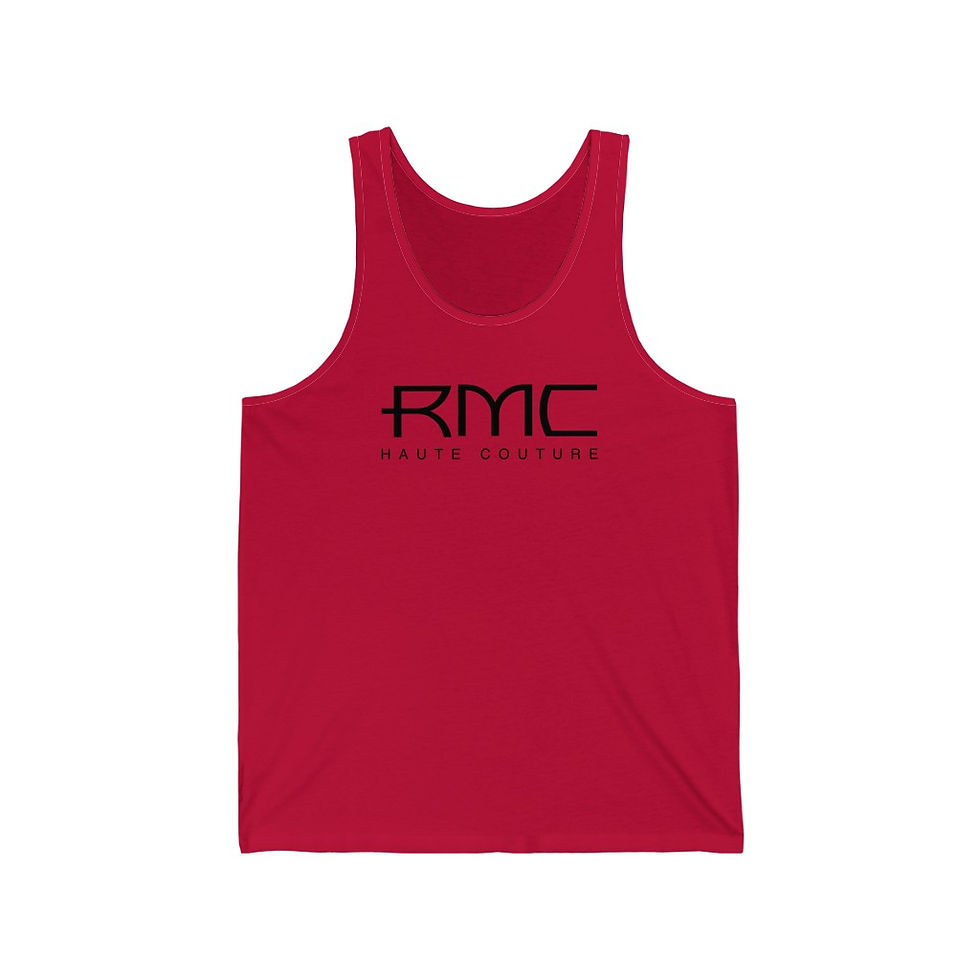 Thumbnail: Gold RMC Initial Signature Unisex Jersey Tank