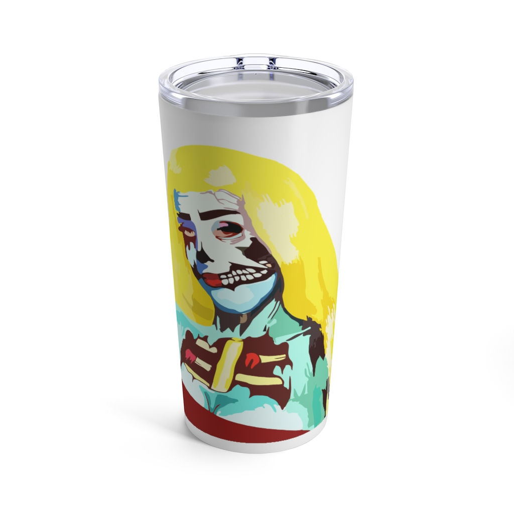 Blonde Bomb Zombie Tumbler 20oz