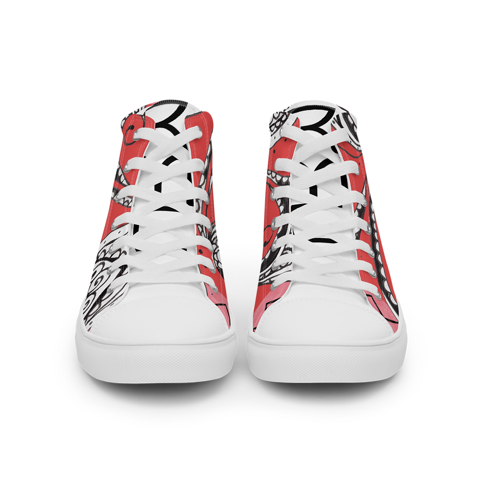 Thumbnail: Women’s high top canvas shoes