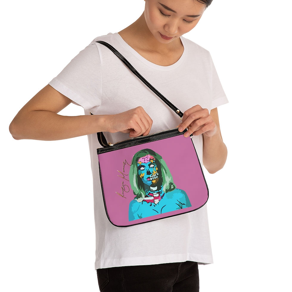 Thumbnail: Zombie Brain Small Shoulder Bag