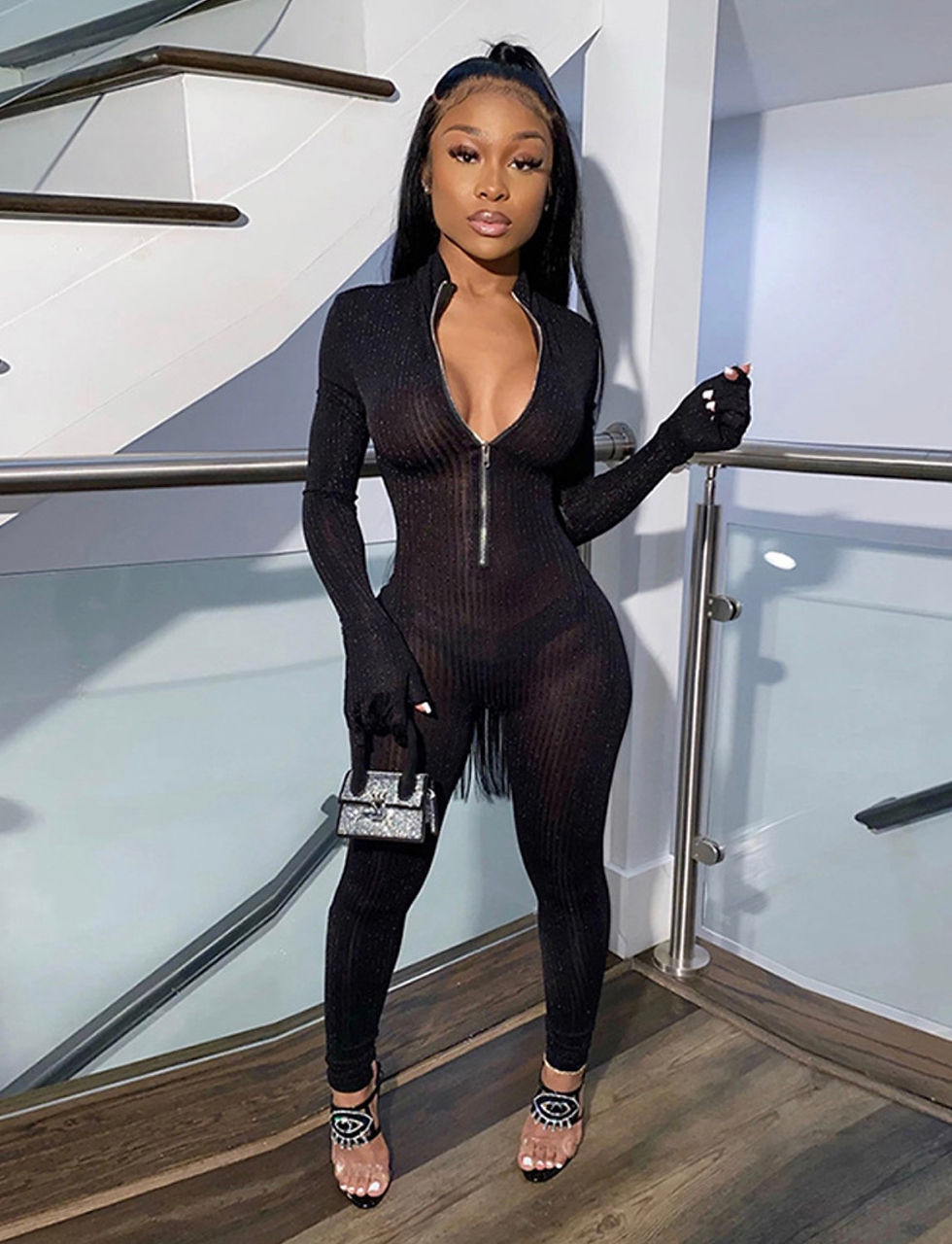 Thumbnail: See-Through Jumpsuit