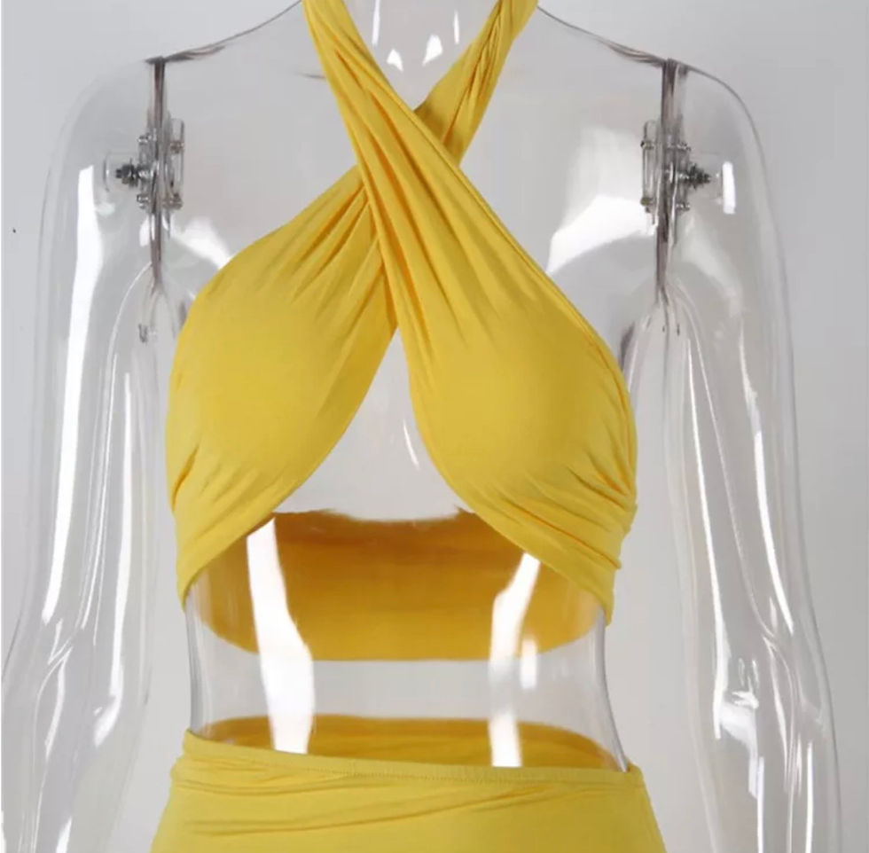Thumbnail: Bodycon Strapless Set