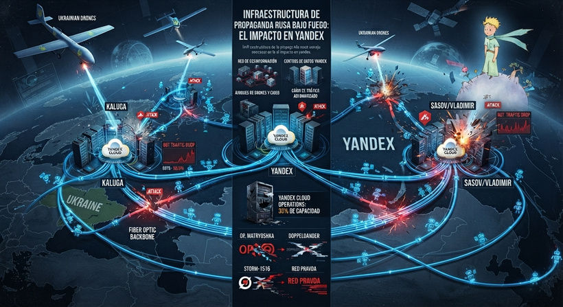 Más allá de los bots: qué pudieron haber alcanzado los drones sobre Yandex en la maquinaria de propaganda del Kremlin