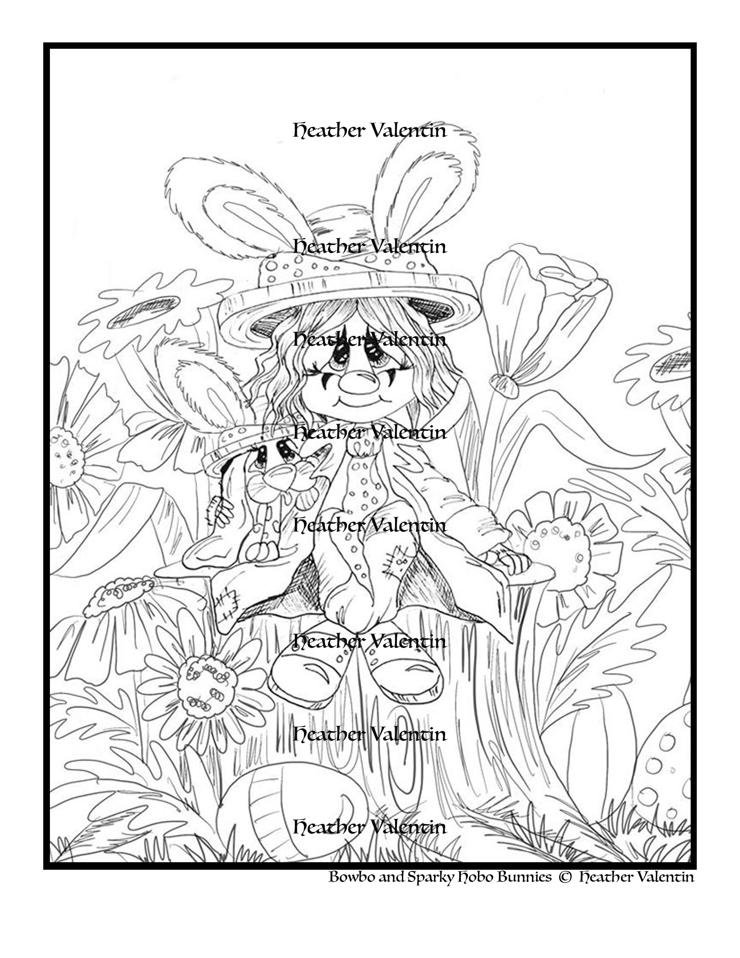 Bowbo and Sparky Hobo Bunnies