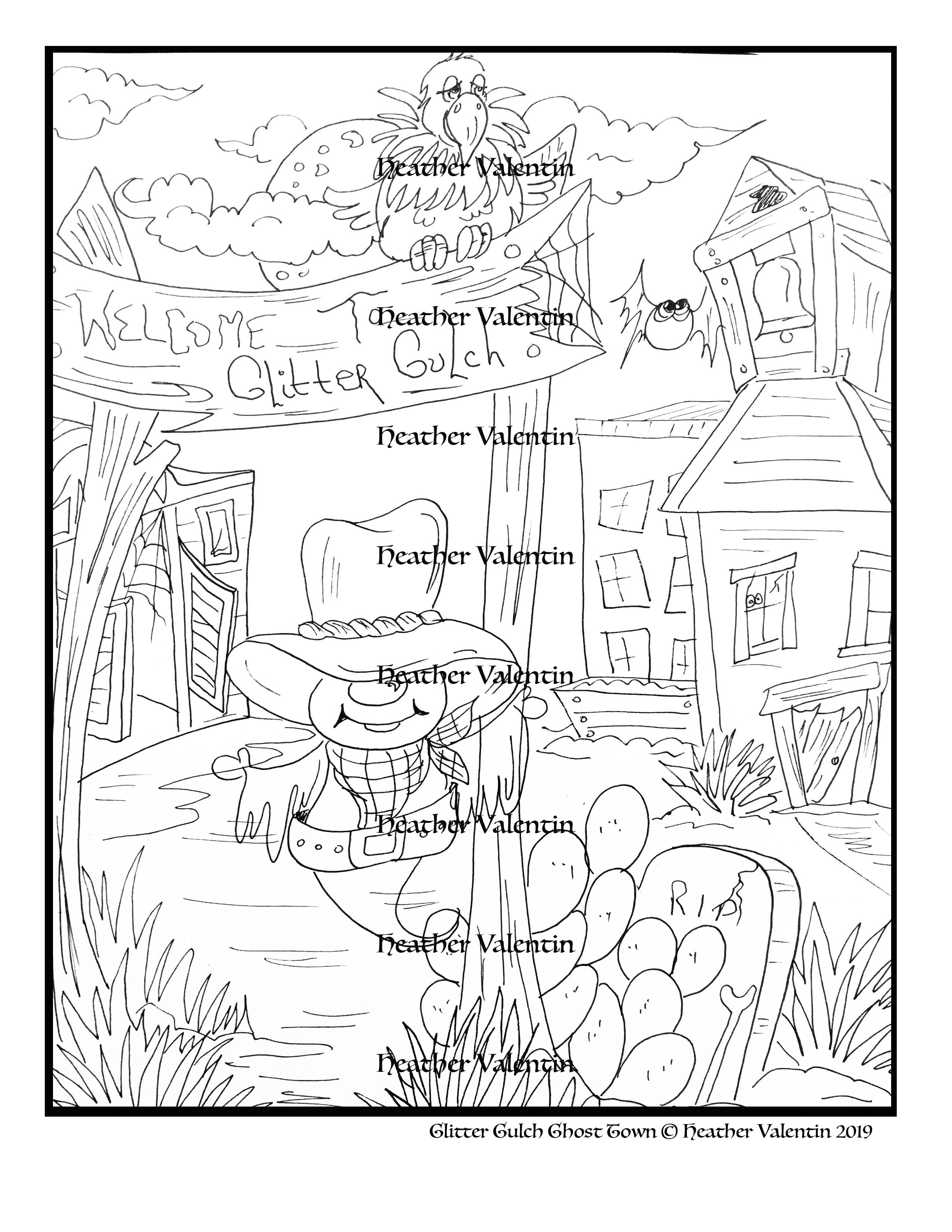 Glitter Gulch Ghost Town | ColourofLove