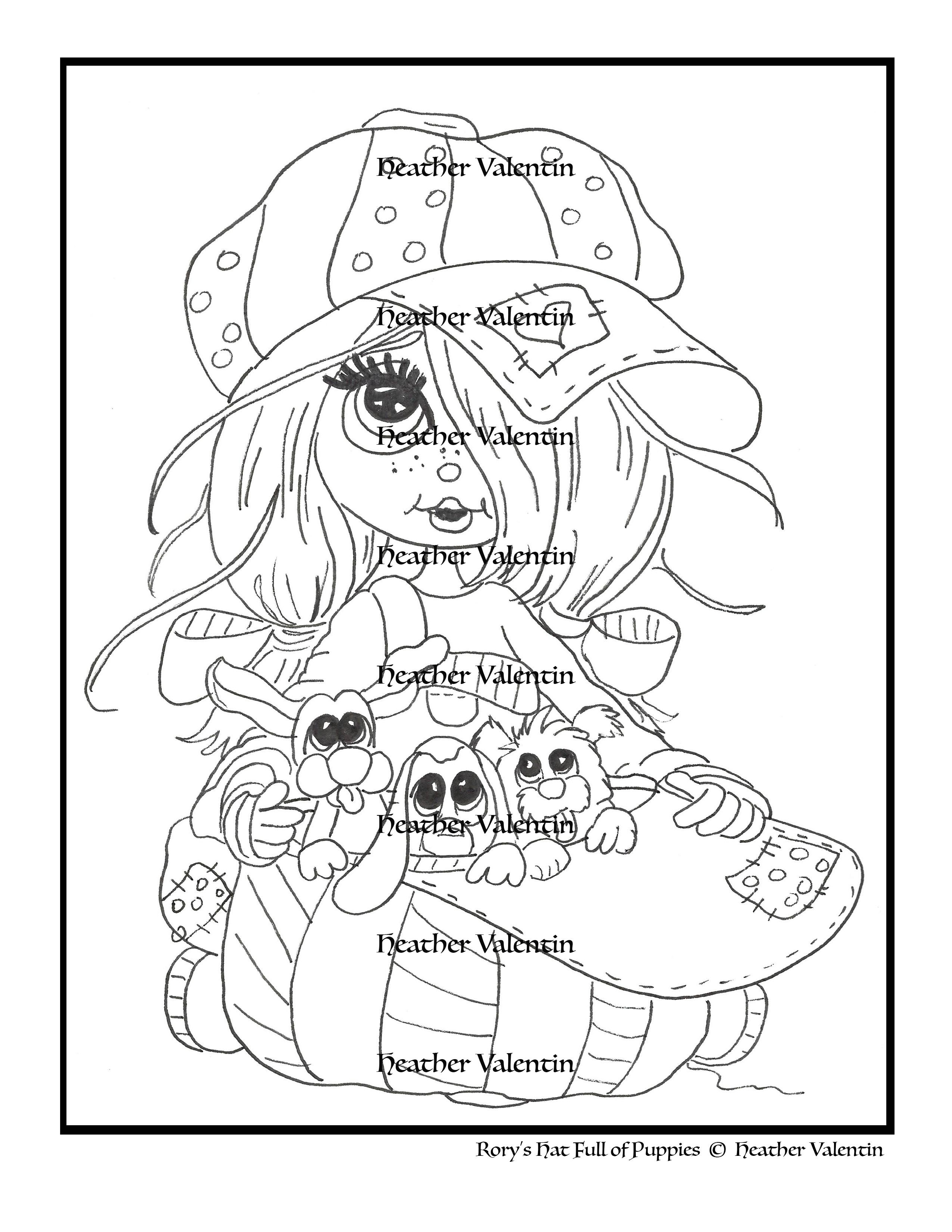 Rory's Hat Full of Puppies