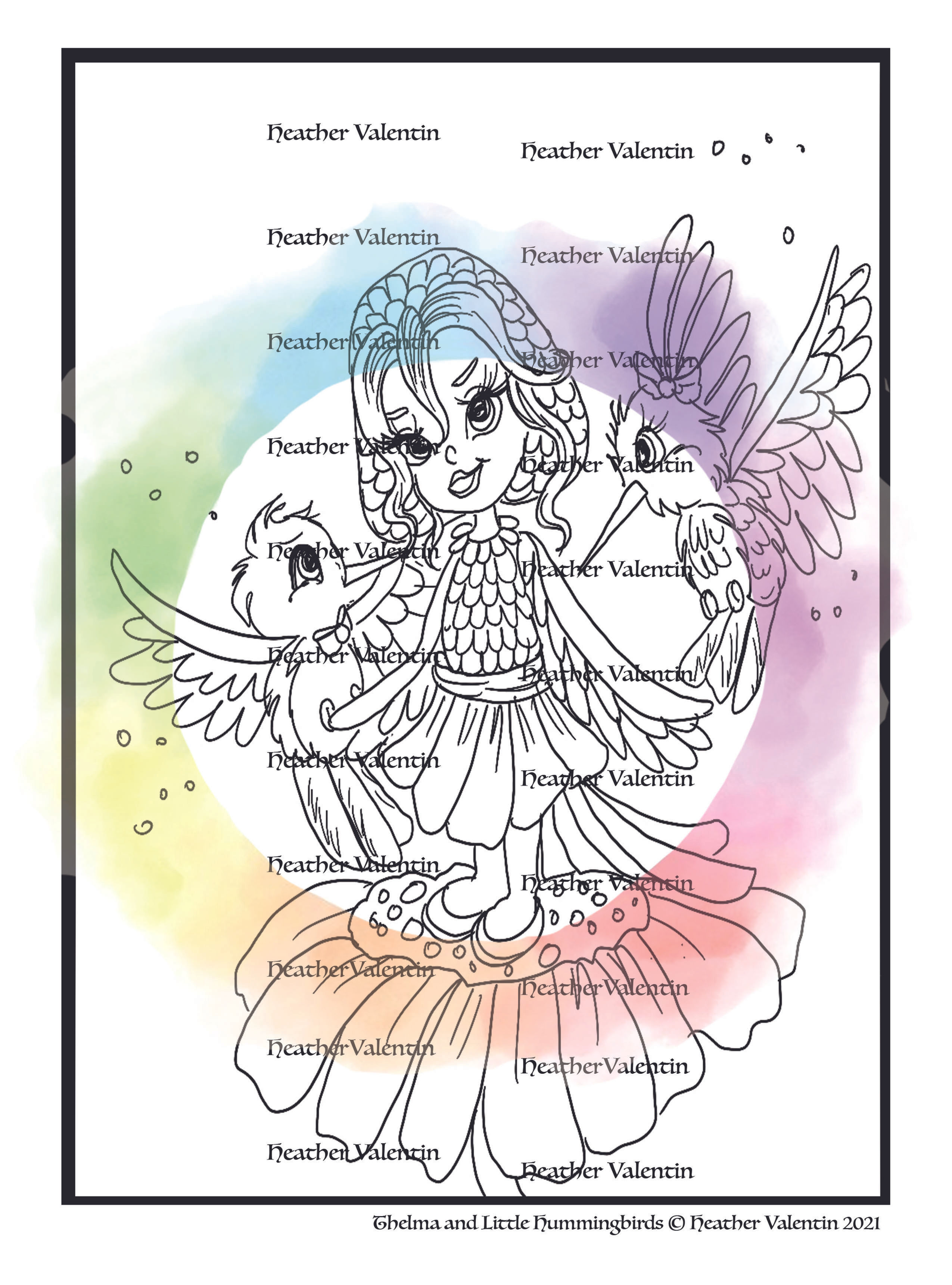 Thelma and Little Hummingbirds