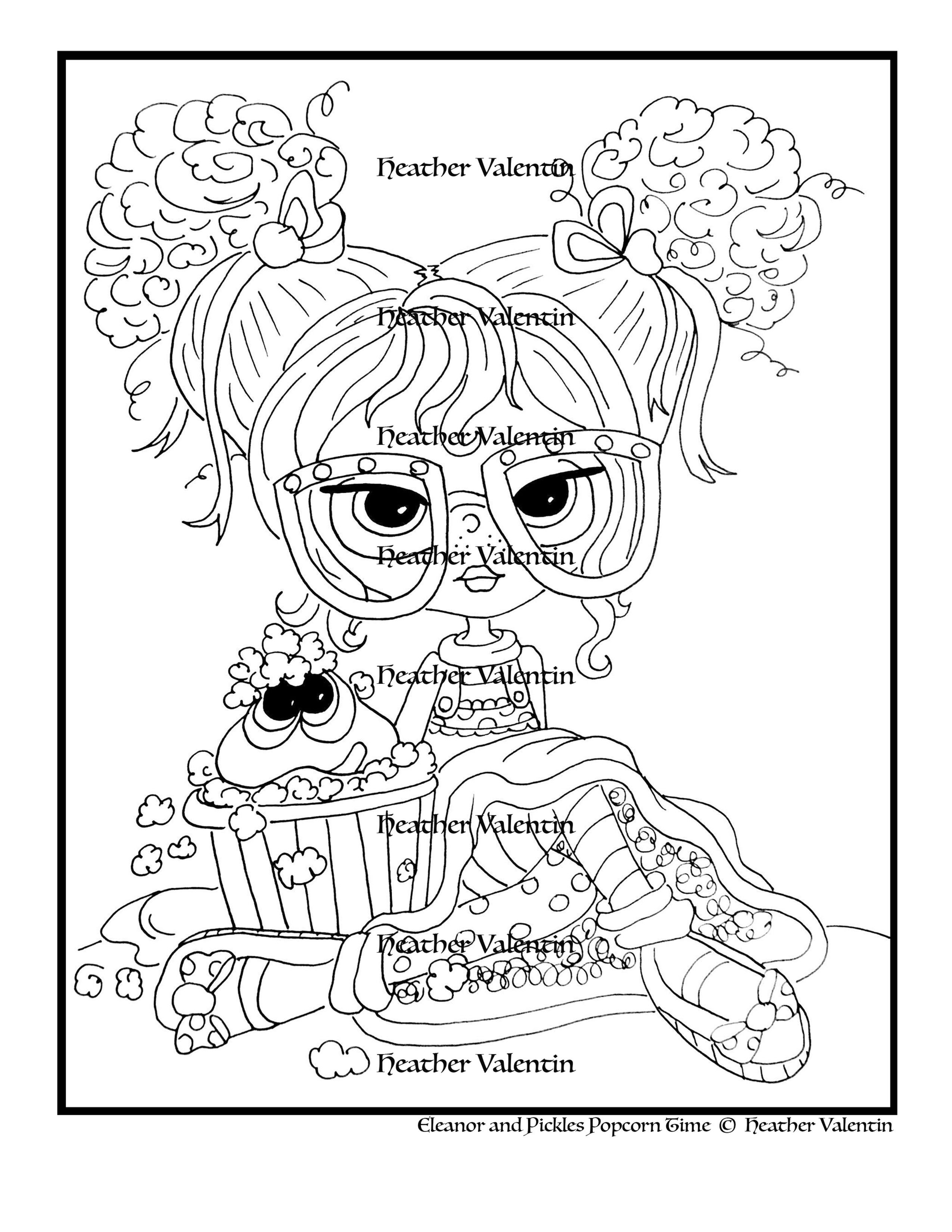 Eleanor and Pickles Popcorn Time