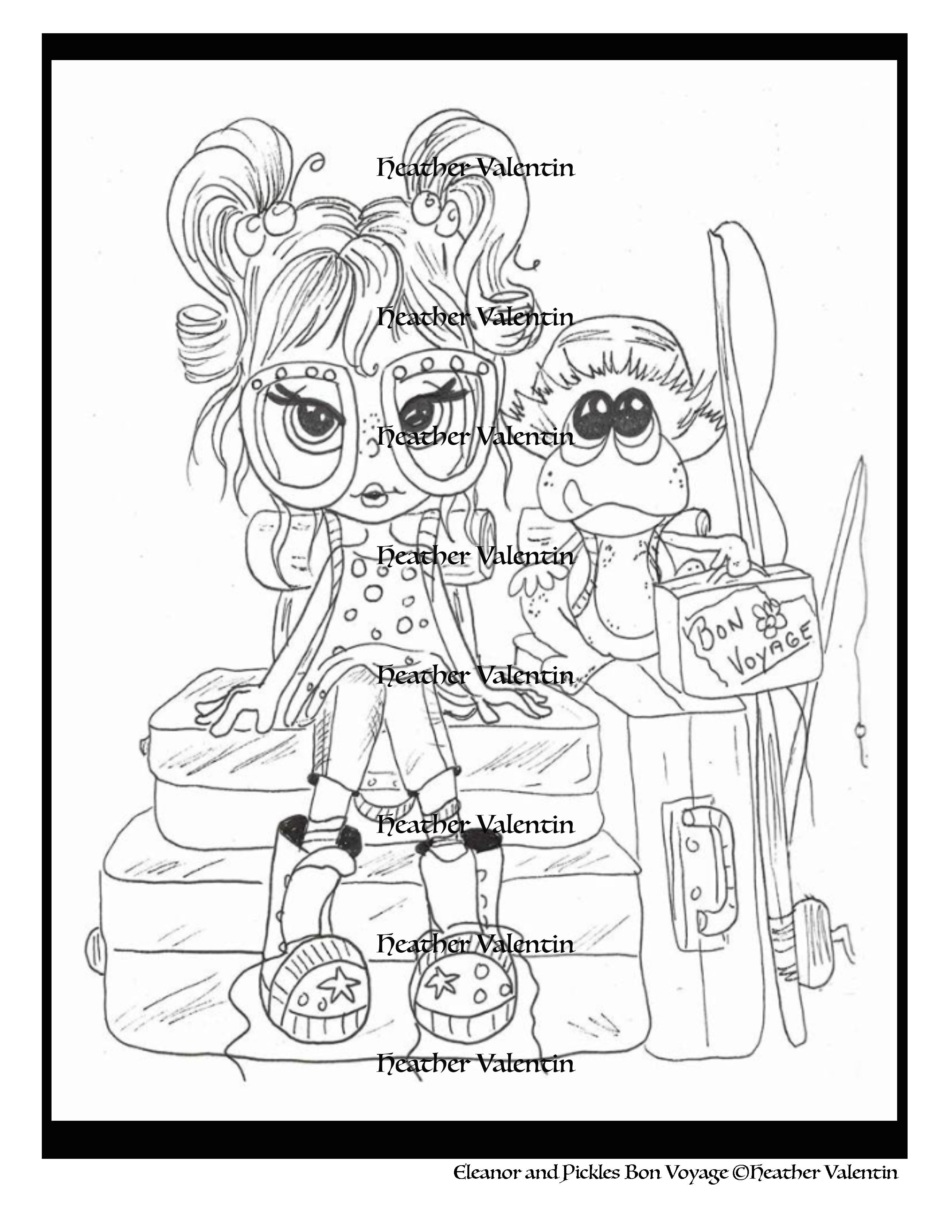 Eleanor and Pickles Bon Voyage