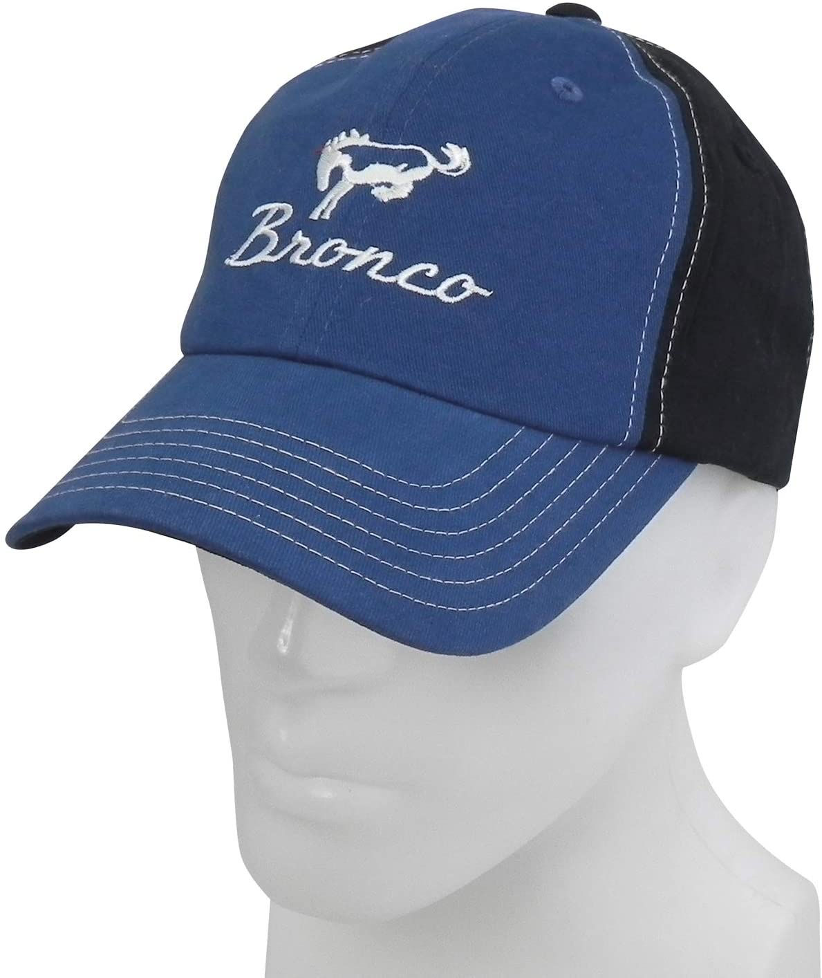 Ford Bronco Blue Black Baseball Cap