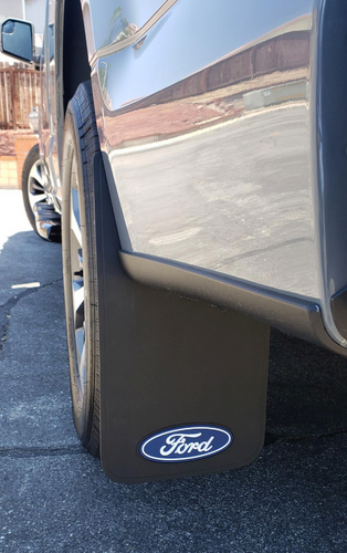 Plasticolor Ford Oval Logo Easy Fit Mud Guard 11 - Set Of 2