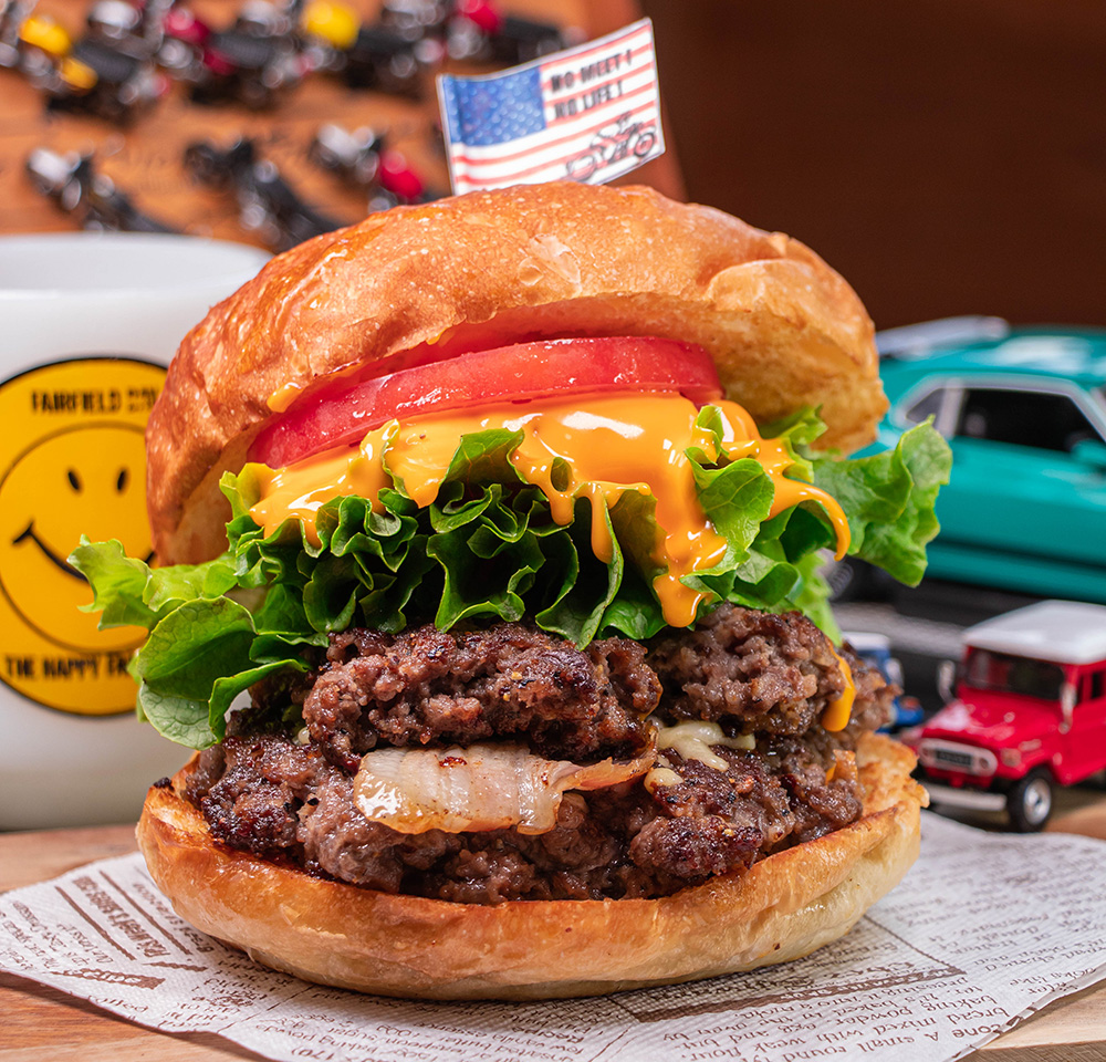 激レア ✨ 限定品 Big Boy トロフィー ハンバーガー レストラン SHOGUN BURGER 渋谷店限定バーガー6種、2月14日より全店舗で購入可能