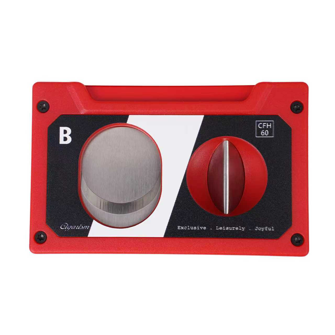 copy of Cigarism Cassette Cigar cutter 3 in 1 in Red