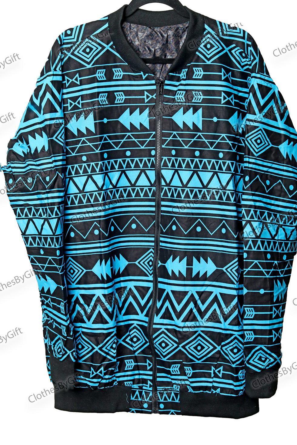 UNISEX ANKARA BOMBER JACKET