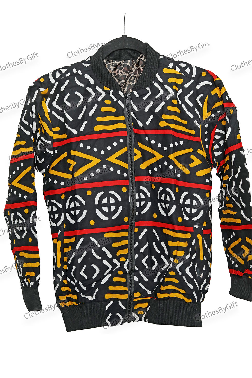 UNISEX ANKARA BOMBER JACKET