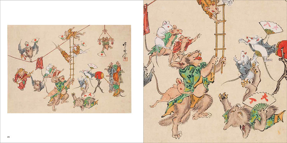 Thumbnail: 青幻舍｜日本 河鍋暁齋的動物世界：Goldman 收藏｜日本浮世繪鬼才 × 150件珍貴作品 × 動物藝術經典收藏