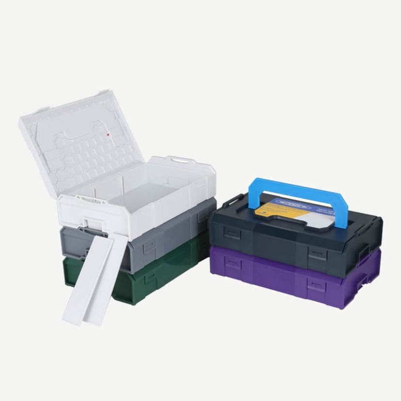縮圖：《嚮海選品🌊》日本 DULTON Section Box 可連接型手提工具盒(5色)｜輕巧便攜型，超適合收納露營的器具