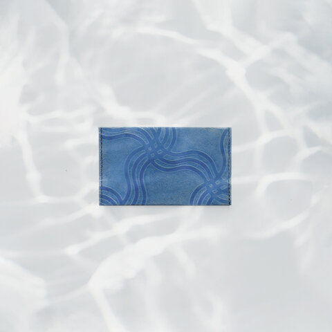 Thumbnail: 職人技術｜日本TAISEI 大成和紙 浮紙波紋質感名片卡套 CARD HOLDER(4色)｜表面獨特波紋粼粼紋理具立體感