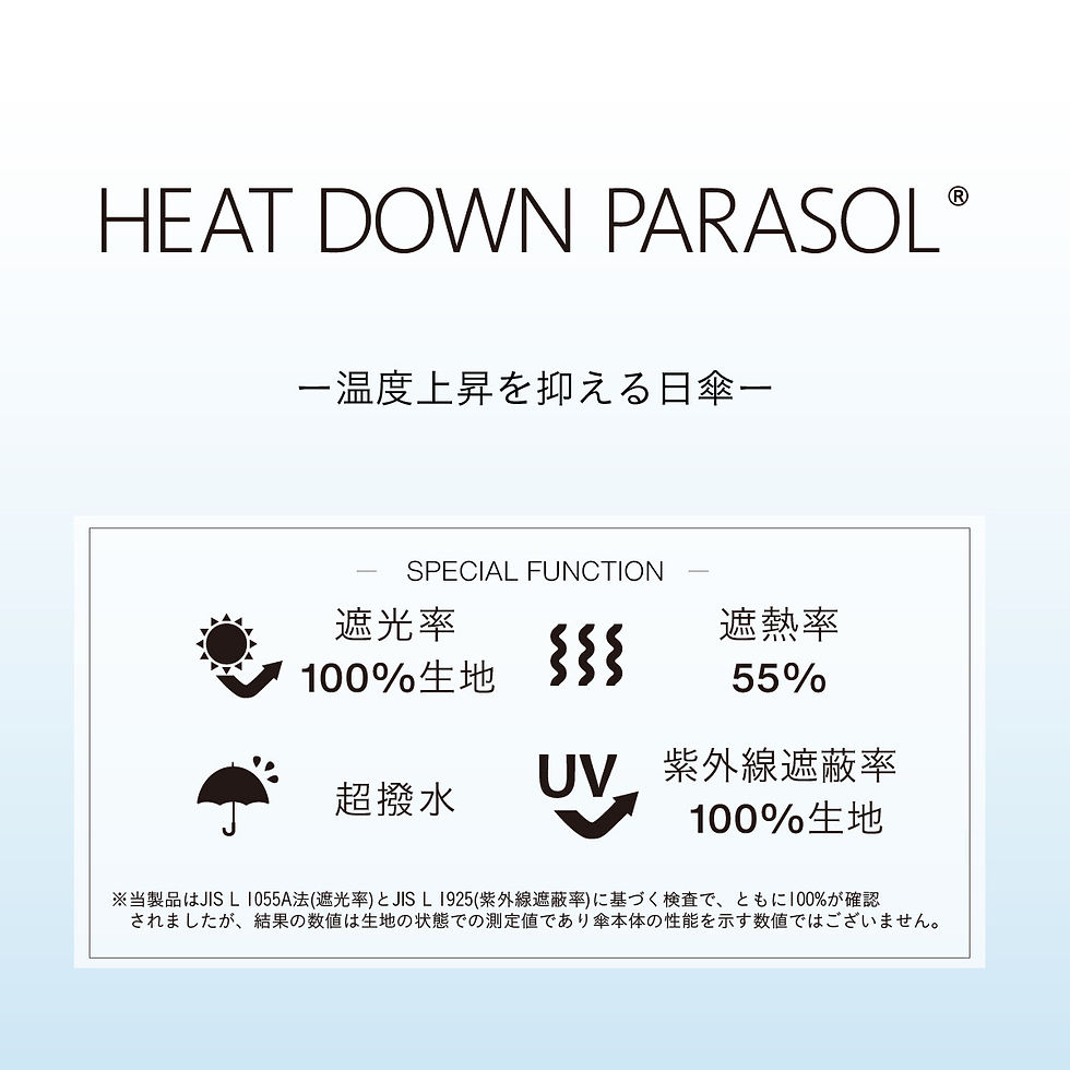 Thumbnail: 日本 a.s.s.a HEAT DOWN Parasol系列 抗紫外線 現代圓點點風格折疊晴雨傘(2色可擇)｜