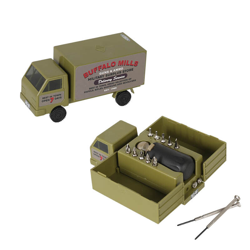 Thumbnail: 日本 DULTON / Tool Kit卡車造型 手工具螺絲起子套組(2色可擇)｜工業風 工具 螺絲起子 十字/一字起子