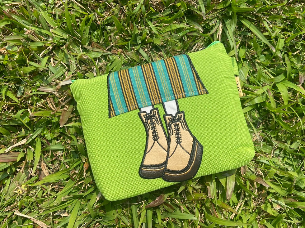 縮圖：日系文青風 手拿包(5款) clutch bag/化妝包 收納包 收納袋 外出包 盥洗包 旅行包｜獨特花布能搭配穿著攜帶