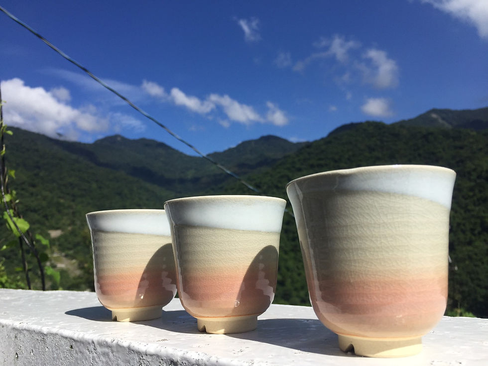 Thumbnail: 《嚮海選品🌊》日本荻燒 風格陶杯🇯🇵｜圓弧風格杯(日本製)