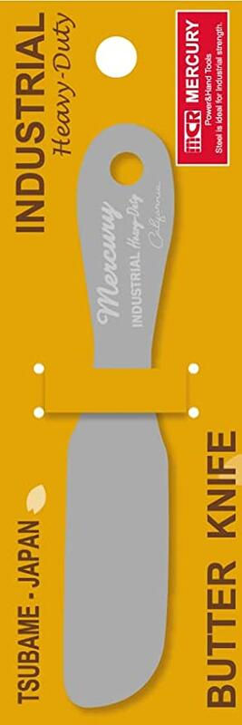 Thumbnail: Mercury/BUTTER KNIFE Butter Knife Gaya Industri Small Object Spreading Sauce Kni