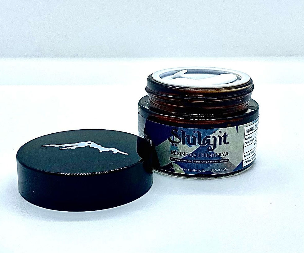 Thumbnail: Shilajit Everest pot de 30 gr naturel et bio