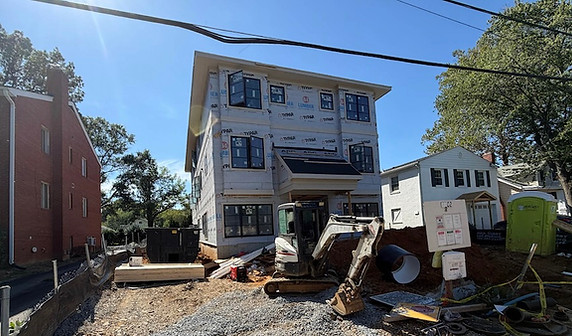 14th Street Arlington County Missing Middle construction