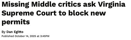 Missing Middle Housing ARLNOW new VA Supreme Court ariticle