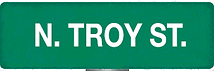 N Troy Arlington County Street Sign