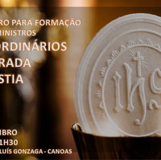 Formação para novos Ministros da Eucaristia de 2022