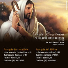 Posse do novo pároco da Paróquia Santo Antônio e Nossa Senhora de Fátima - Canoas