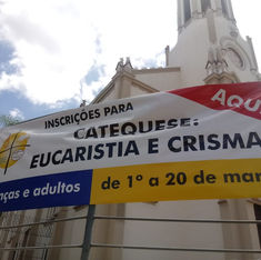 Catequese abre inscrições de 1º a 20 de março nas Secretarias Paroquiais