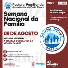 Semana Nacional da Família tem programação especial na Arquidiocese