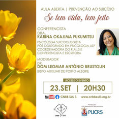 Aula aberta: suicídio será tratado pela Pastoral da Educação e PUCRS