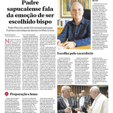 A emoção de ser nomeado bispo!