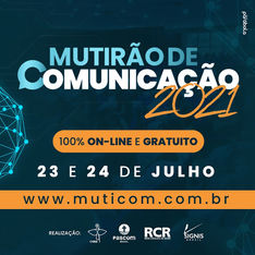 Mutirão de Comunicação: acesse a programação do evento que inicia nesta sexta (23)