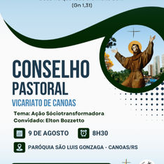 Conselho de Pastoral – Vicariato de Canoas