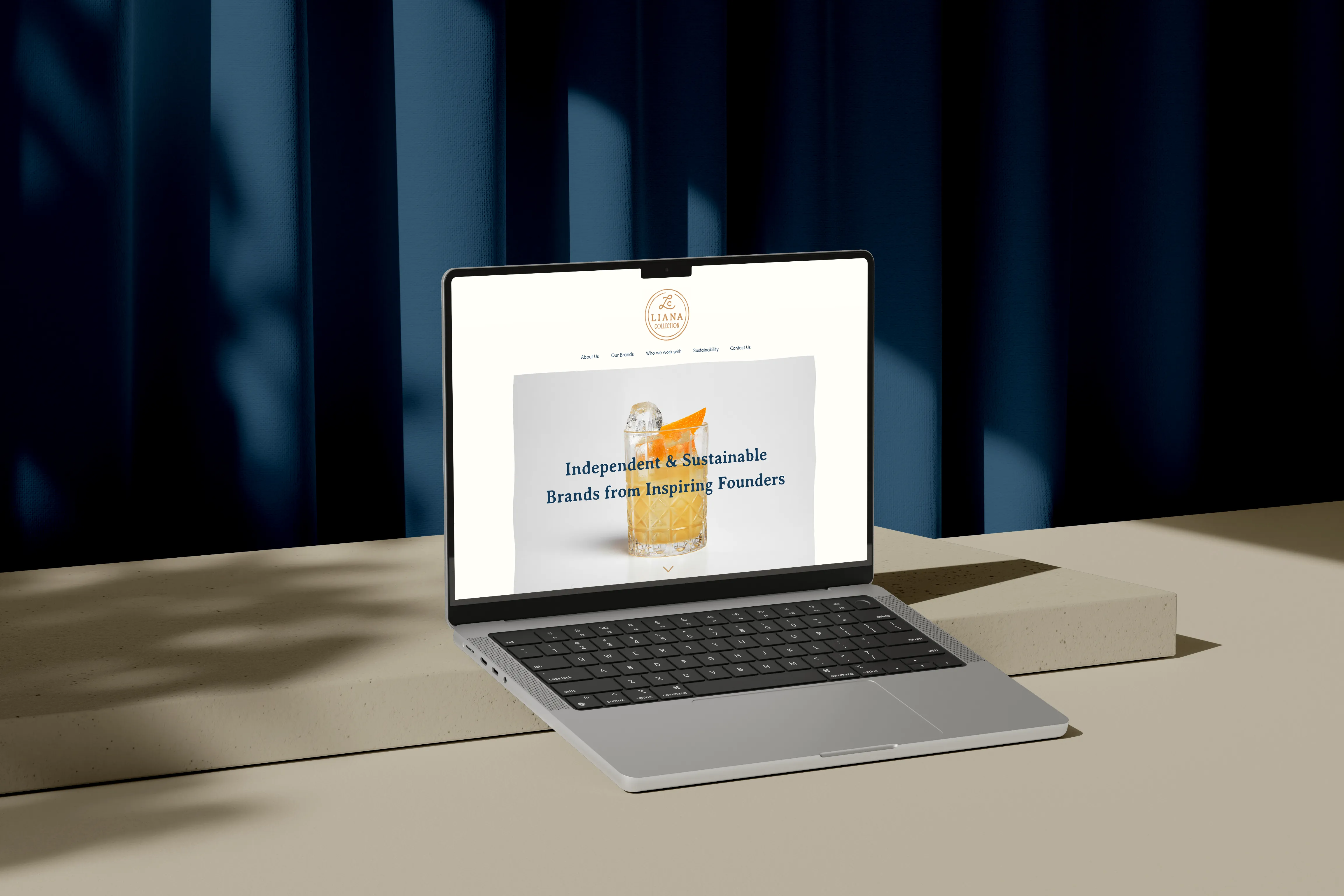 Studio Ferg Liana Collection Website Design