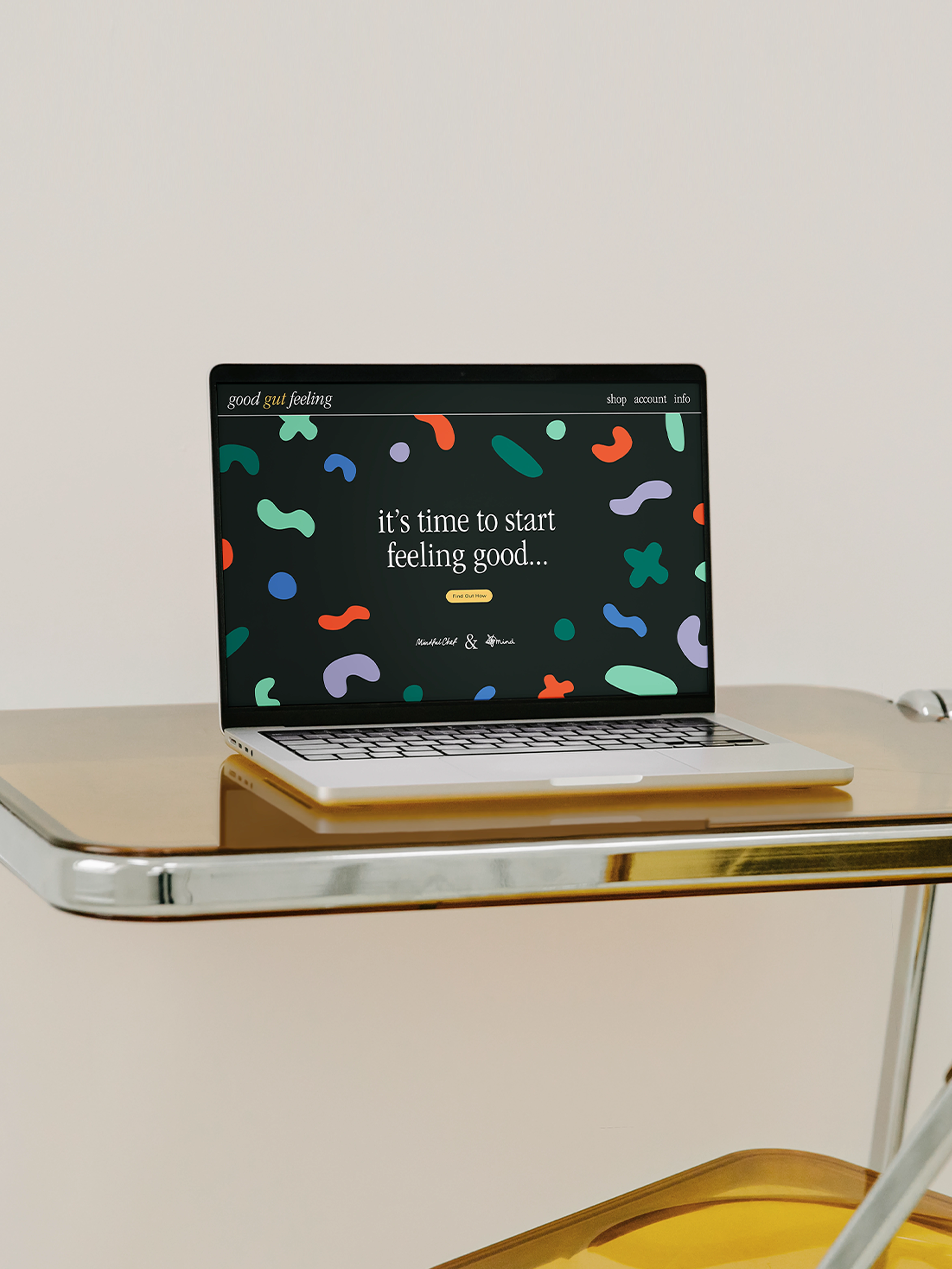 Studio Ferg Good Gut Feeling Campaign Website Design