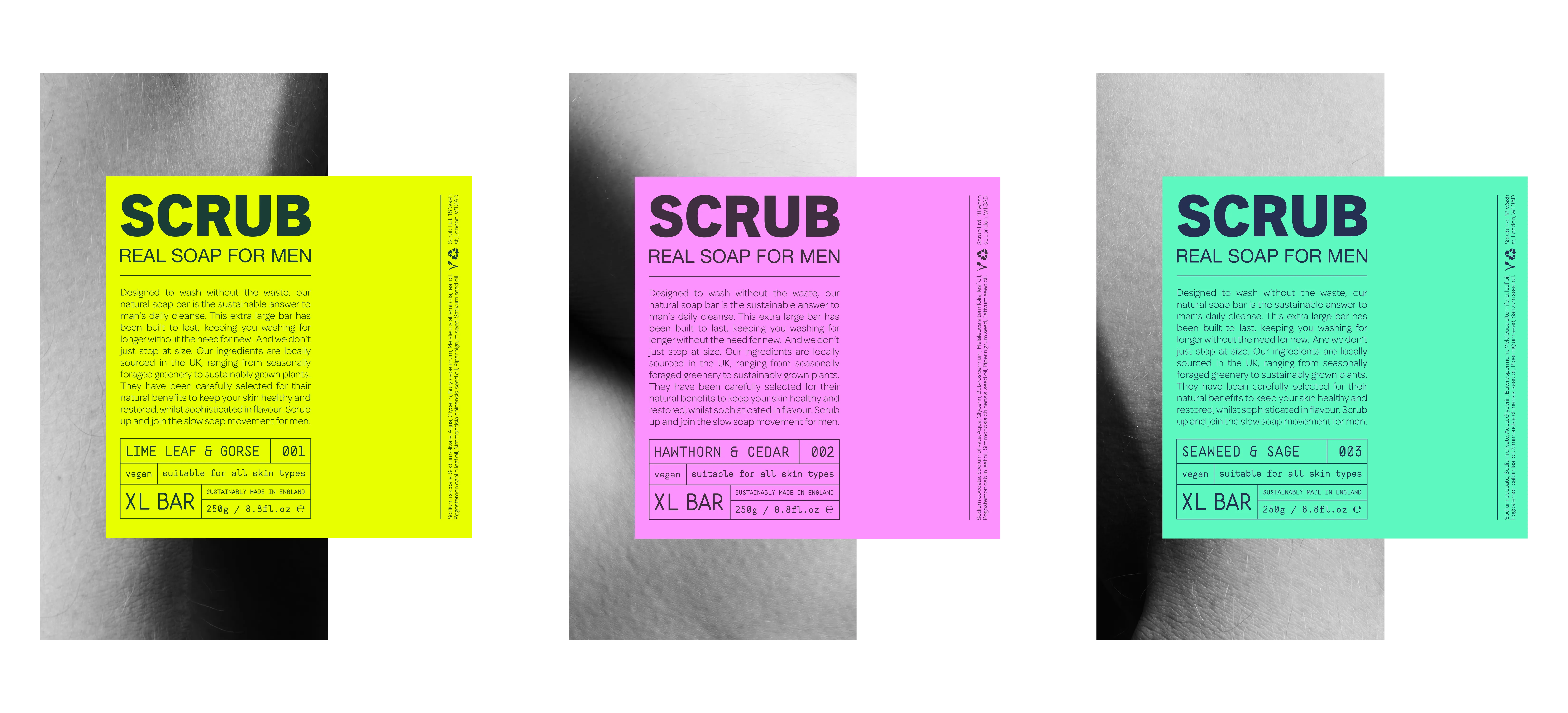 Studio Ferg Scrub Soap Brand Identity Packagin Design