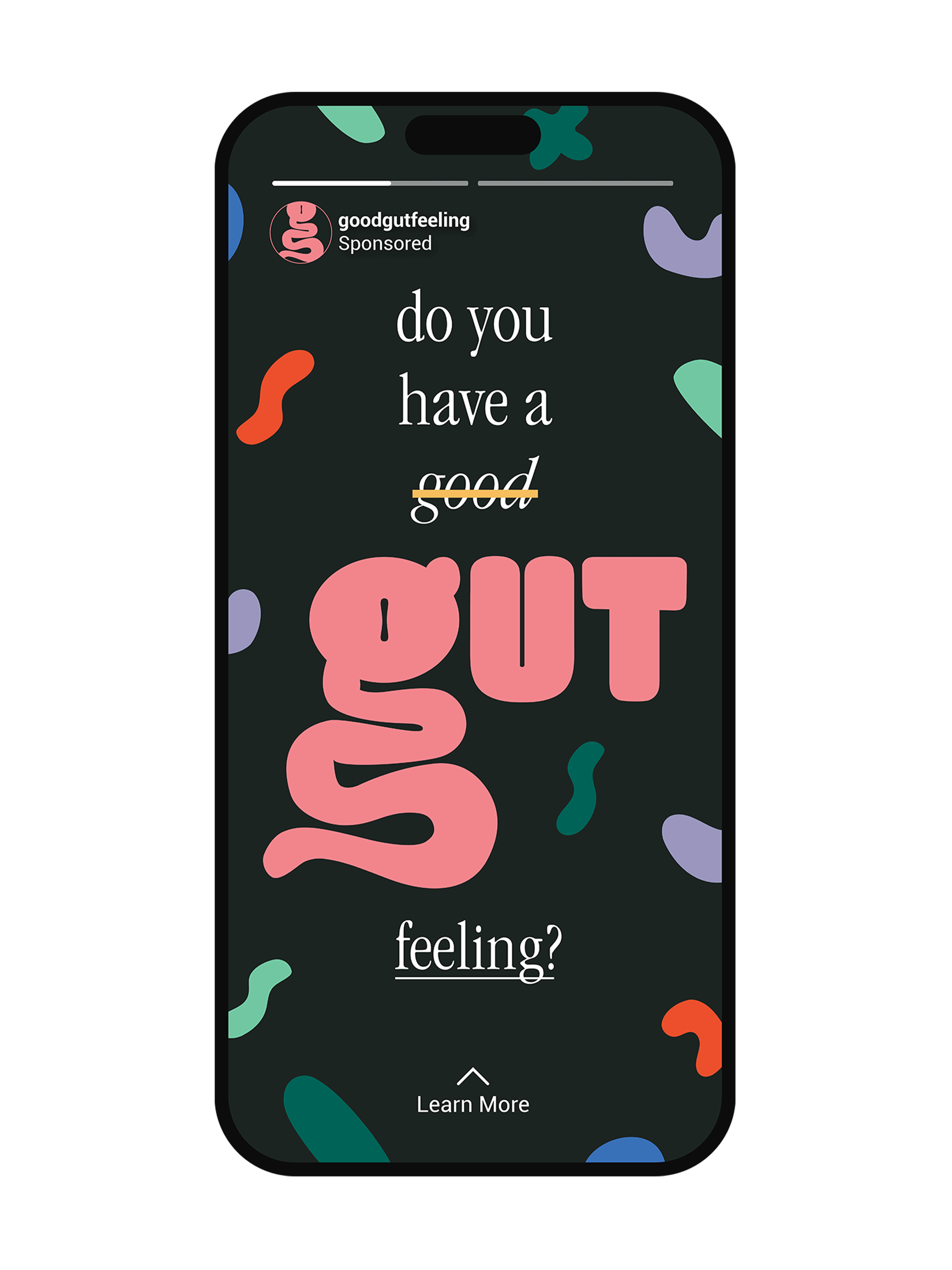 Studio Ferg Good Gut Feeling Campaign Advert