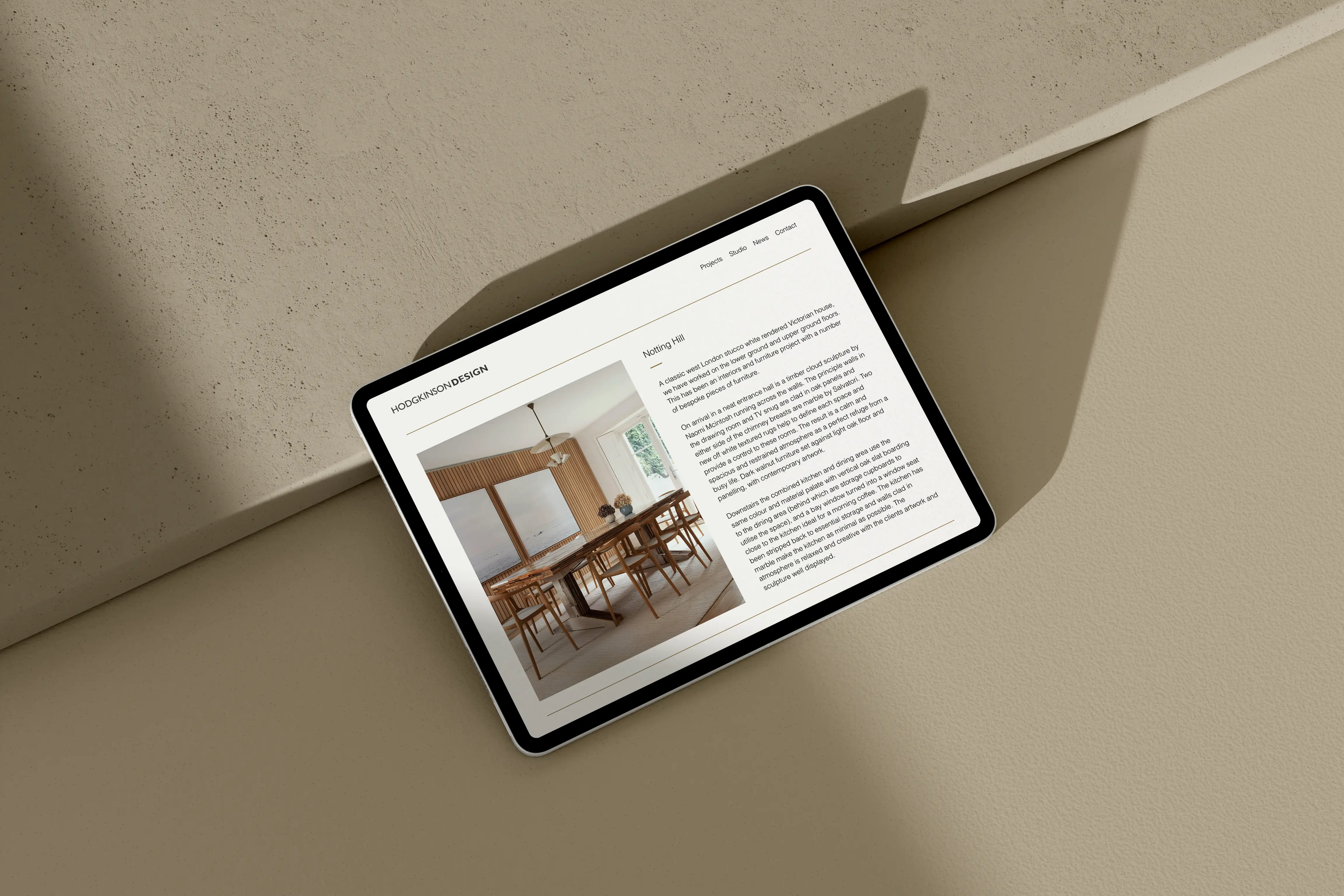 Studio Ferg Hodgkinson Design Website Design