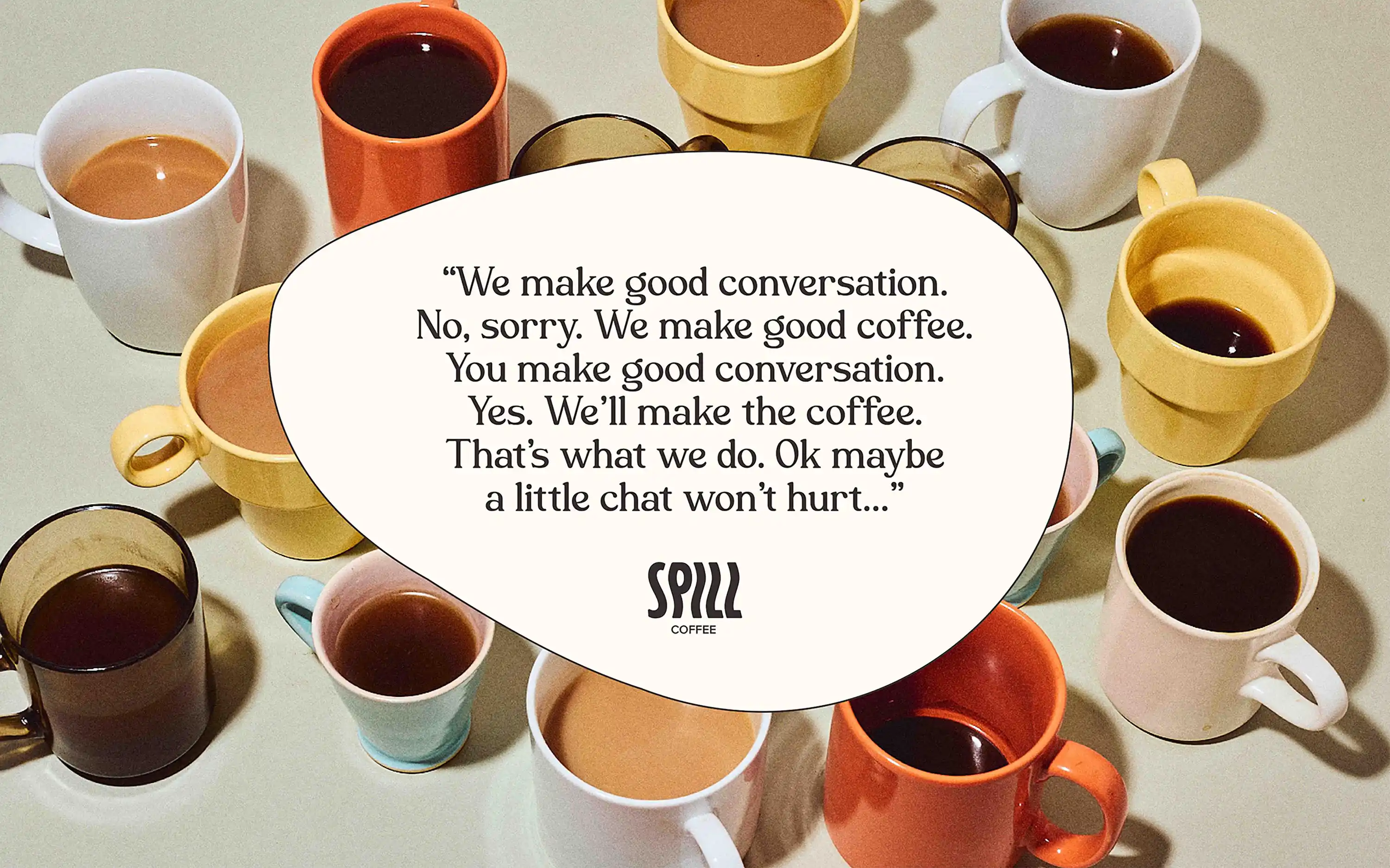 Studio Ferg Spill Coffee Brand Identity