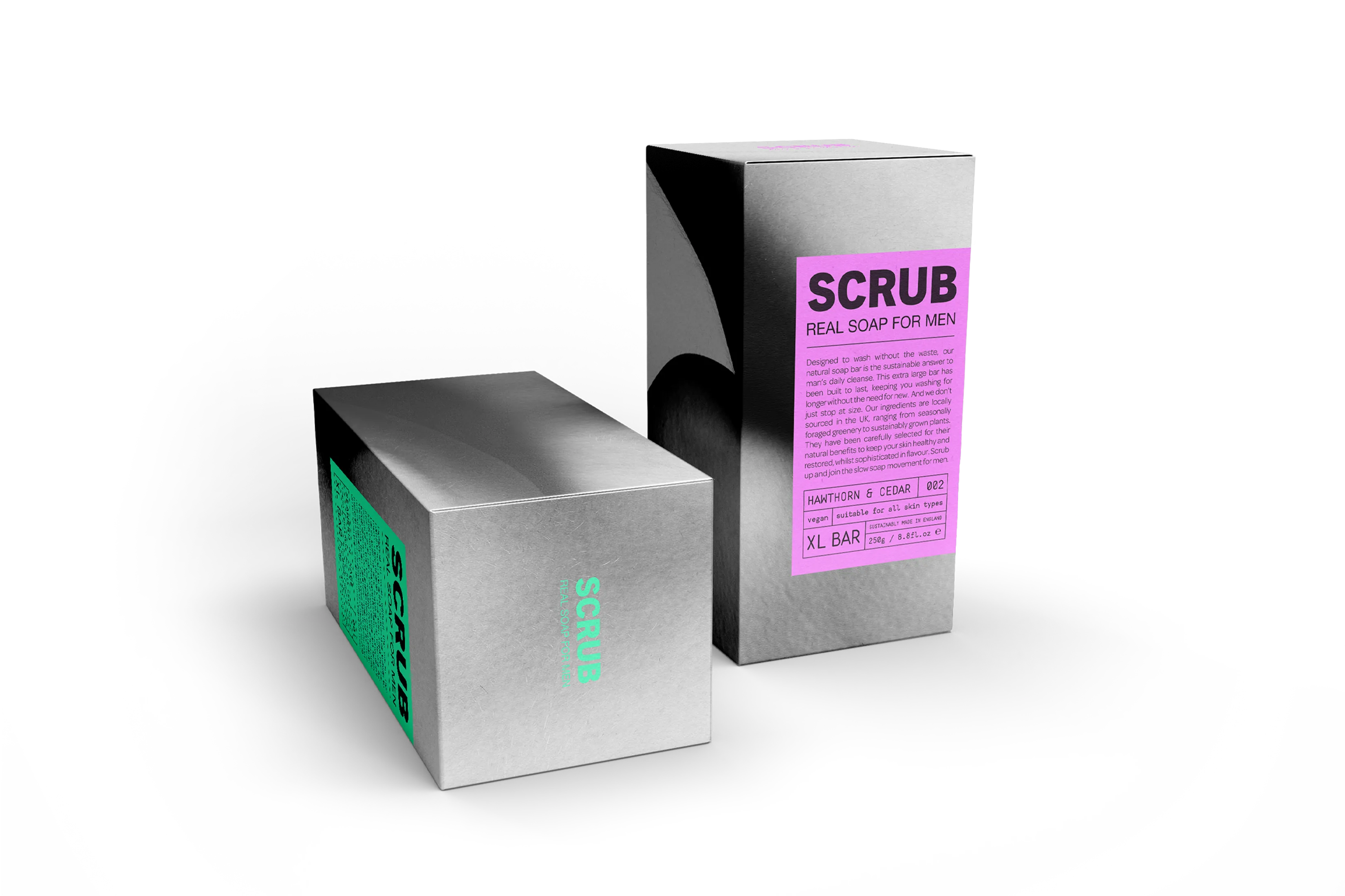 Studio Ferg Scrub Soap Brand Identity Packagin Design