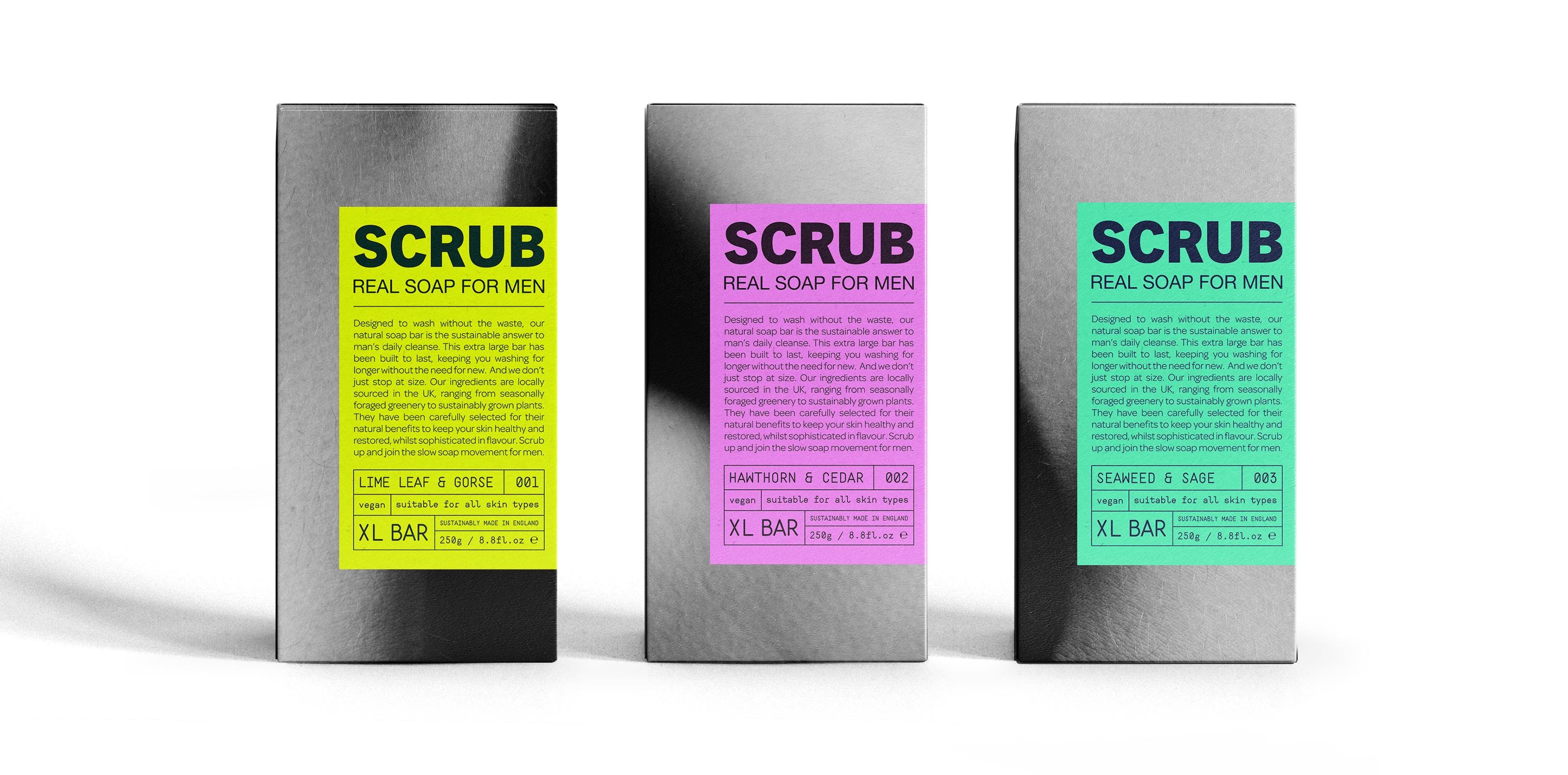 Studio Ferg Scrub Soap Brand Identity Packagin Design