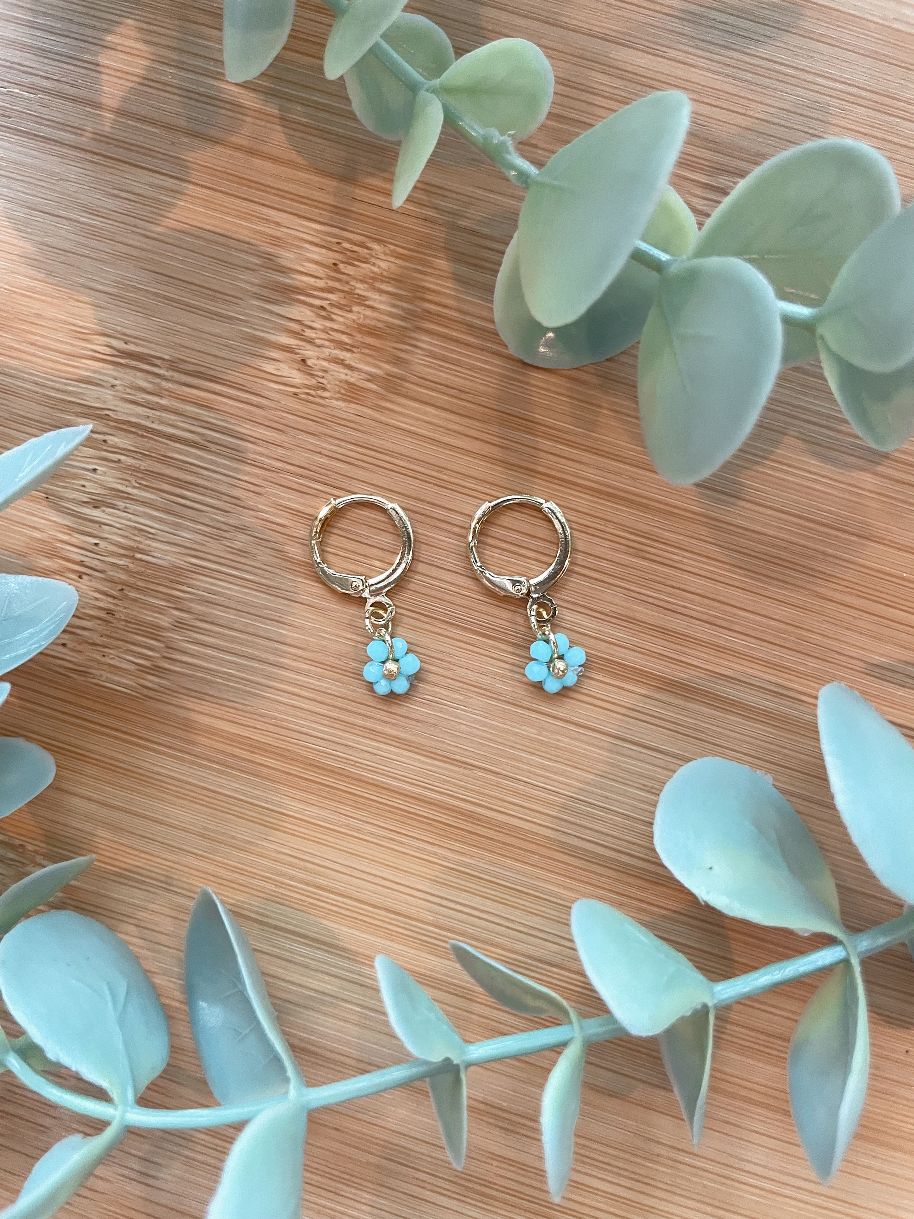 Celeste Blue Blossom Huggies