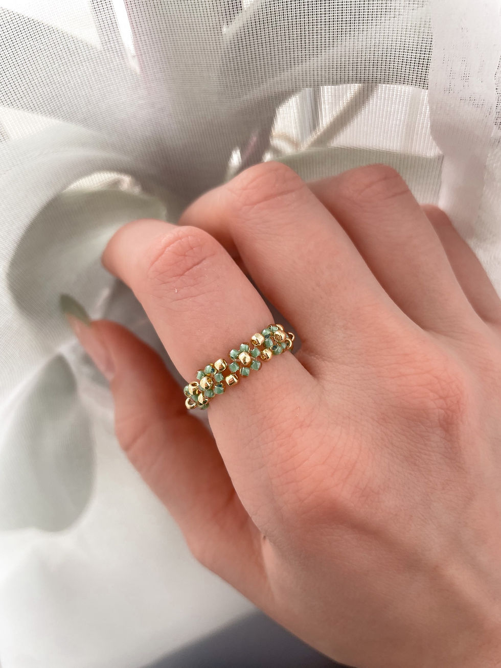 Thumbnail: Evergreen Bloom Ring